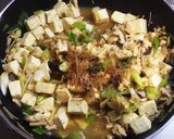 きのことおかかの和風麻婆豆腐♪作り方4写真