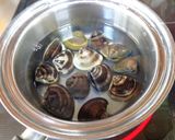 アサリ(ハマグリ)でスープをとる＋串焼作り方1写真