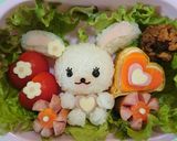 ❤キャラ弁❤うさぎのモフィ❤作り方5写真