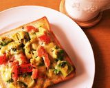 アボカドトマトのトースト作り方4写真