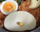 ハロウィンキャラ弁☆かぼちゃキティ作り方3写真