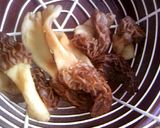 春の味覚♪モリーユ:アミガサタケの肉詰め作り方2写真