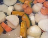 緑黄色野菜がいっぱいとれるバジルサラダ作り方4写真