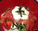 漬けダレが決め手です♪　まぐろの漬け丼作り方5写真