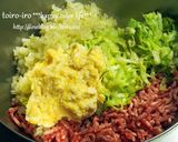 キャベツたっぷり！メンチカツ作り方5写真