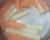 野菜肉巻き　さつまいも作り方2写真