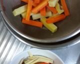 野菜肉巻き　さつまいも作り方3写真