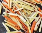 野菜肉巻き　さつまいも作り方4写真