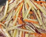 野菜肉巻き　さつまいも作り方5写真