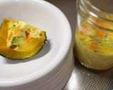 坊ちゃんかぼちゃで丸ごとかぼちゃのフラン作り方9写真