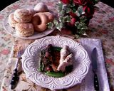 春の味覚♪モリーユ:アミガサタケの肉詰め作り方9写真