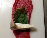 ビーフロール オニオンソース添え作り方2写真
