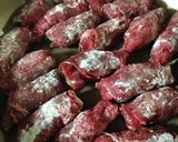 ビーフロール オニオンソース添え作り方3写真