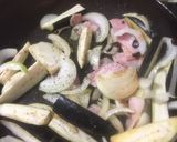 茄子とベーコンのトマトパスタ〜ピリ辛〜作り方6写真