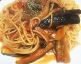 茄子とベーコンのトマトパスタ〜ピリ辛〜作り方9写真