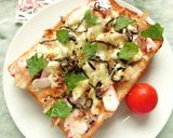 キャベ＆白菜軸　ｼｬｷｼｬｷ和トースト作り方5写真