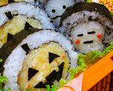 ハロウィンにお弁当や料理で巻き寿司を❤作り方7写真