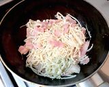 えのきとベーコン炒めのリーフレタスサラダ作り方3写真