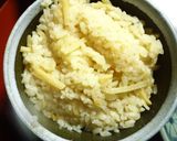 1袋99円の中国産細切り筍の炊き込み御飯作り方1写真