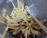 簡単おいしい♪さつま芋のガレット。作り方2写真