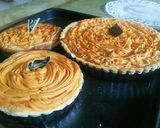 オレンジ色のスイートポテトタルト作り方19写真