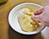 しっとりかぼちゃの薯蕷まんじゅう作り方4写真