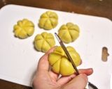 しっとりかぼちゃの薯蕷まんじゅう作り方7写真
