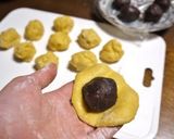 しっとりかぼちゃの薯蕷まんじゅう作り方6写真