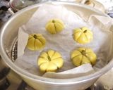 しっとりかぼちゃの薯蕷まんじゅう作り方9写真