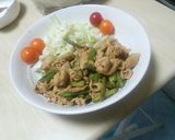 豚ももスライスとアスパラの焼き肉作り方5写真