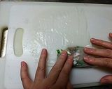 ライスペーパーで簡単 海老ニラ饅頭作り方6写真