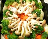 トースターパンで鶏もも肉と野菜のグリル♪作り方5写真