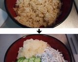 サッパリ♡釜揚げシラスのみぞれ丼！作り方3写真