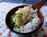 サッパリ♡釜揚げシラスのみぞれ丼！作り方4写真