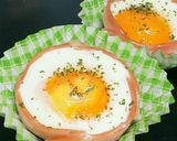 (σ・∀・)σ お弁当に「ハムエッグ」作り方7写真