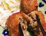 つなぎがサツマイモ!?甘いメンチカツ作り方8写真