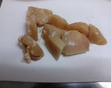 鶏肉とピーマン、たまねぎのケチャップ炒め作り方2写真