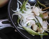鶏肉とピーマン、たまねぎのケチャップ炒め作り方4写真