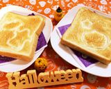 ハロウィン★簡単！キュートなトースト作り方3写真