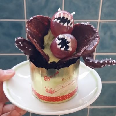 フルーツモンスターカップケーキ☆ by むぎむぎちゃ 【クックパッド