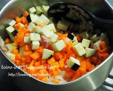 野菜が主役★食べるミネストローネ作り方4写真
