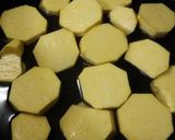 ハロウィン♡スイートポテトのチョコおばけ作り方2写真