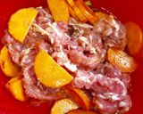 時短！豚肉・にんじん・ピーマンの酢豚風♬作り方3写真