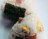 焼豚のたれで♪簡単！焼豚と卵のおにぎり作り方5写真