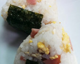 焼豚のたれで♪簡単！焼豚と卵のおにぎり作り方5写真