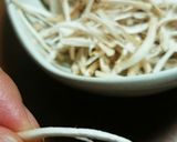 シイタケの軸のきんぴら作り方1写真