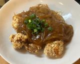 冷凍唐揚げの玉ねぎあんかけ作り方9写真