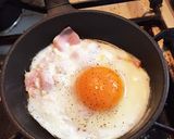 ボリューム大◎目玉焼きonチーズトースト作り方1写真