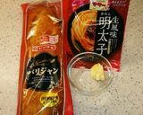 パスタソースで明太子フランス作り方1写真