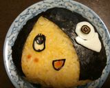 鬼太郎ふなっしー弁当☆おやじ添え作り方18写真